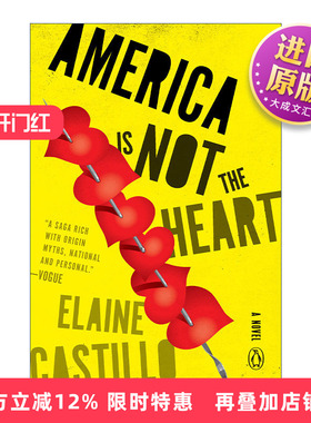 英文原版 America Is Not the Heart 美国不在心中 回不去的菲律宾 女性小说 Elaine Castillo 英文版 进口英语原版书籍