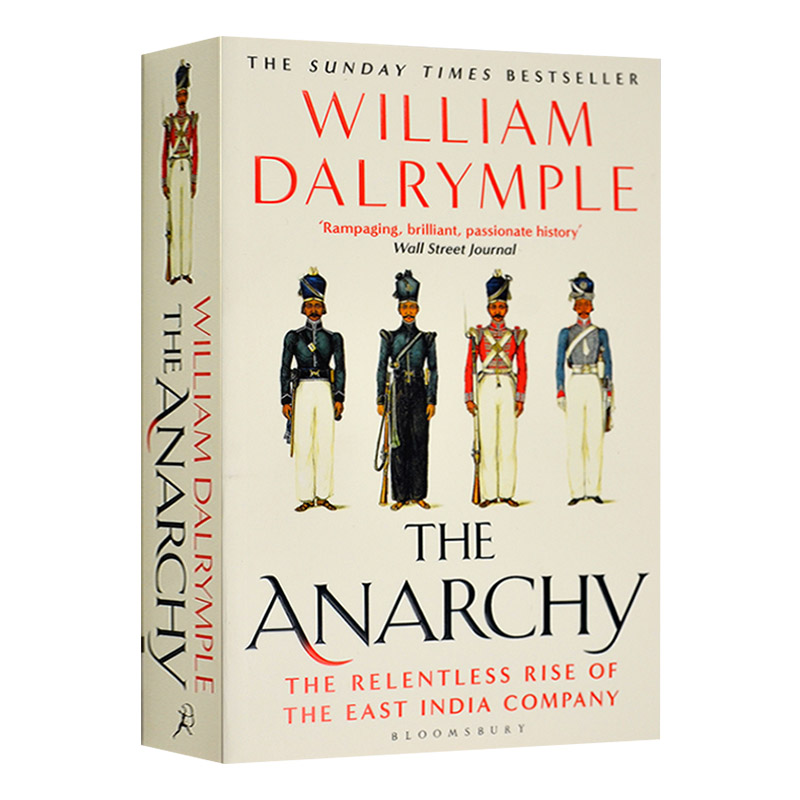 混乱 东印度公司的残酷崛起 英文原版 The Anarchy 英文版 进口原版英语历史书籍 William Dalrymple