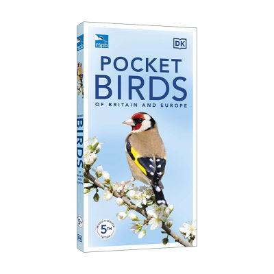 英文原版 RSPB Pocket Birds of Britain and Europe 5th Edition 英国和欧洲的鸟类口袋百科 第五版 英文版 进口英语原版书籍