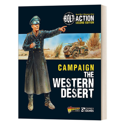 英文原版 Bolt Action: Campaign The Western Desert 桌面战争兵棋 西部沙漠 英文版 进口英语原版书籍