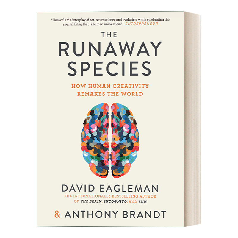 英文原版 The Runaway Species 飞奔的物种 人类创造力如何重塑世界 David Eagleman 英文版 进口英语原版书籍