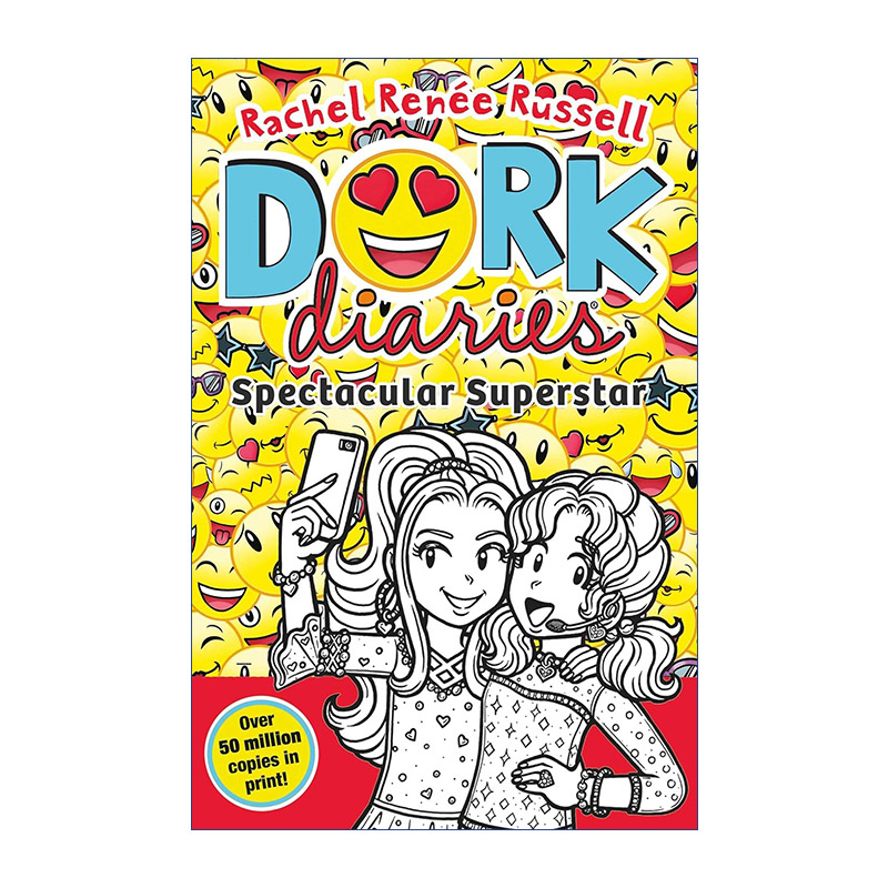 英文原版 Dork Diaries Spectacular Superstar 怪诞少女14 英文版 进口英语原版书籍