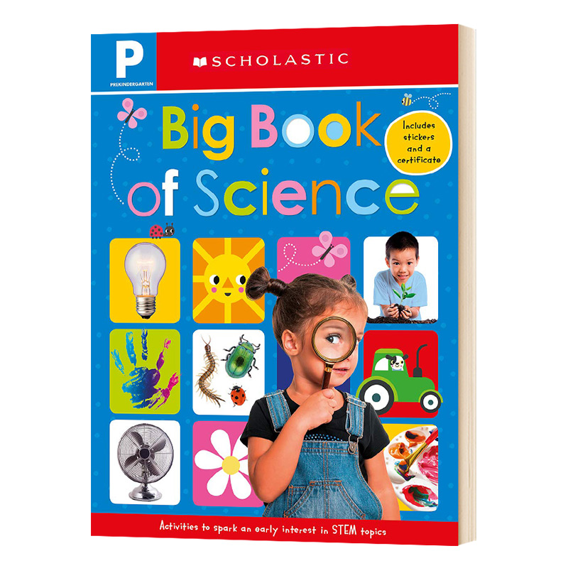 Big Book of Scienc 学乐早教系列 科学大书 学乐早教系列：科学书儿童图书