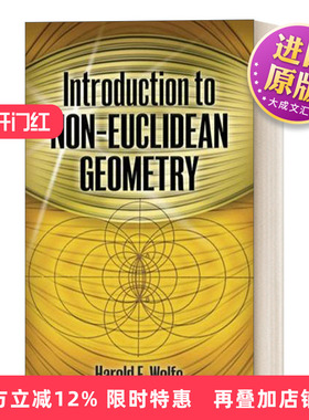 英文原版 Introduction to Non-Euclidean Geometry 非欧几里得几何导论 英文版 进口英语原版书籍