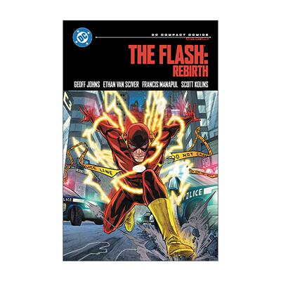 英文原版 The Flash Rebirth DC Compact Comics Edition 闪电侠 重生 DC漫画精简版 Geoff Johns 英文版 进口英语原版书籍