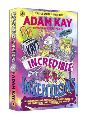英文原版 Kay’s Incredible Inventions 凯的奇妙发明 趣味插画科普书 英文版 进口英语原版书籍