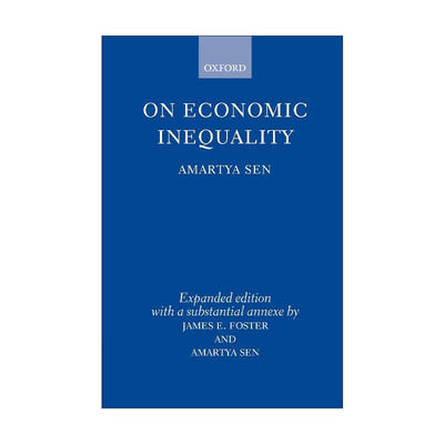 英文原版 On Economic Inequality 论经济不平等 阿马蒂亚?森 诺贝尔经济学奖得主 英文版 进口英语原版书籍