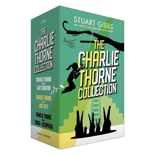 英文原版 The Charlie Thorne Collection 查理·索恩与失落之城 1-3册盒装 精装 英文版 进口英语原版书籍