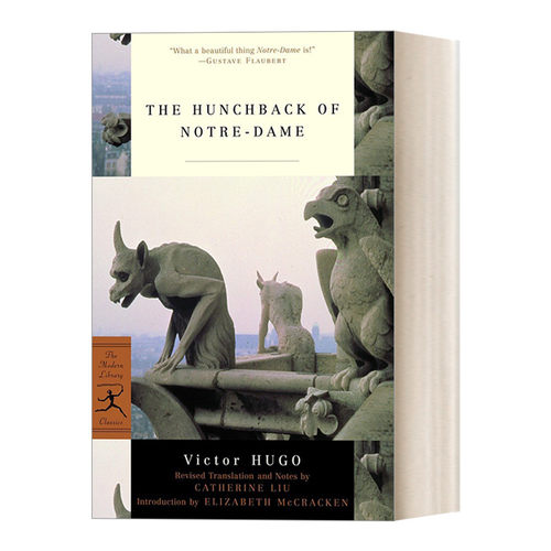 英文原版 The Hunchback Of Notre-Dame 巴黎圣母院 Victor Hugo雨果 兰登书屋现代图书馆经典系列 英文版 进口英语原版书籍