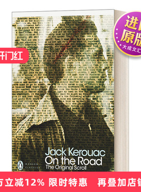 英文原版 On the Road: The Original Scroll 在路上 杰克·凯鲁亚克 现代经典 英文版 进口英语原版书籍