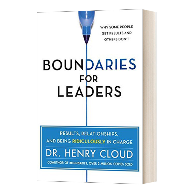 精装英文原版 Boundaries for Leaders为领导立界线亨利克劳德英文版进口英语原版书籍