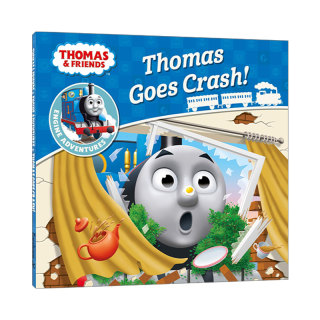 英文原版 Thomas & Friends Thomas Goes Crash托马斯和他的朋友们 绘本 英文版 进口英语原版书籍