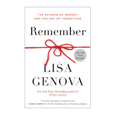 英文原版 Remember 记忆 记忆的科学与遗忘的艺术 Lisa Genova 英文版 进口英语原版书籍