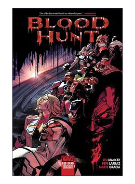 英文原版 Blood Hunt Red Band 血猎 红带 1-5册合集 漫威漫画 精装 Jed MacKay 英文版 进口英语原版书籍