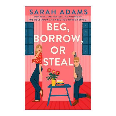 英文原版 Beg  Borrow  or Steal 乞求 借用或窃取 浪漫喜剧 The Cheat Sheet备忘单作者莎拉·亚当斯 英文版 进口英语原版书籍