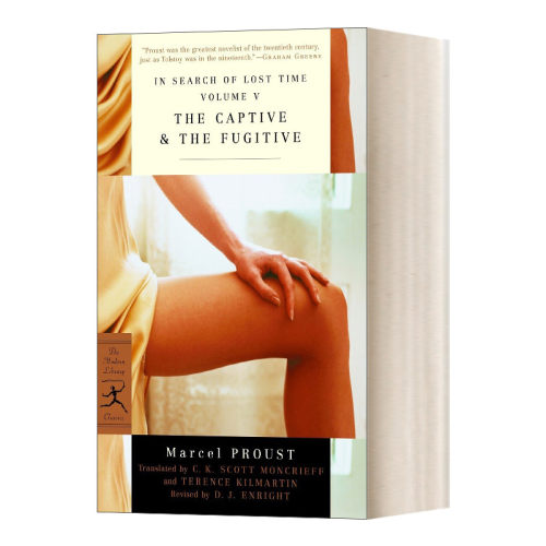 英文原版 In Search of Lost Time Volume V The Captive & The Fugitive 追忆似水年华 卷五 英文版 进口英语原版书籍 英语小说
