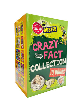 英文原版 Truth or Busted crazy fact collection 15 Book 事实VS虚构 15册套装 英语章节桥梁书 英文版 进口英语原版书籍