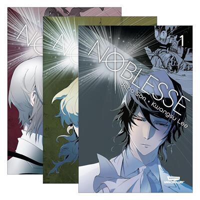 英文原版 Noblesse 大贵族系列3册 韩国奇幻漫画 孙齐皓 英文版 进口英语原版书籍