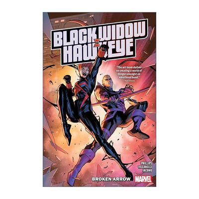英文原版 Black Widow & Hawkeye Broken Arrow 黑寡妇与鹰眼 断箭 漫威漫画 60周年纪念 英文版 进口英语原版书籍