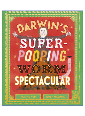 英文原版 Darwin's Super-Pooping Worm Spectacular 达尔文的超级蠕虫奇观 儿童科普百科精装 英文版 进口英语原版书籍
