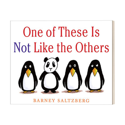 英文原版 One of These Is Not Like the Others 来找茬 2-5岁儿童幽默故事精装绘本 Barney Saltzberg 英文版 进口英语原版书籍