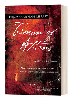 英文原版 Timon of Athens 莎士比亚 雅典的泰门 Folger Shakespeare Library系列 英文版 进口英语原版书籍