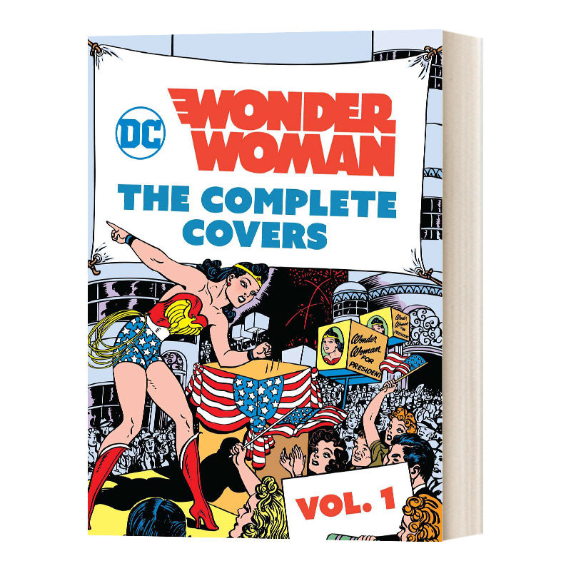 英文原版 dc comics wonder woman the complete covers vol.