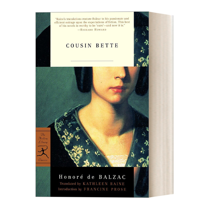 英文原版 Cousin Bette Modern Library Classics 贝姨 Honoré de Balzac巴尔扎克 兰登书屋现代图书馆经典系列 进口英语原版书籍