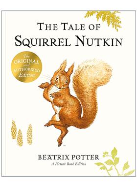 英文原版 Peter Rabbit The Tale of Squirrel Nutkin Picture Book 彼得兔系列 小松鼠纳特金的故事 儿童彩色绘本 进口英语书籍