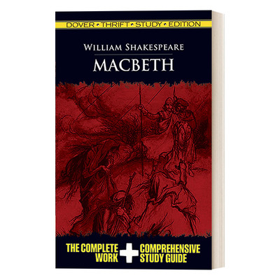 英文原版 Macbeth 麦克白 莎士比亚戏剧  Thrift Study Edition 英文版 进口英语原版书籍