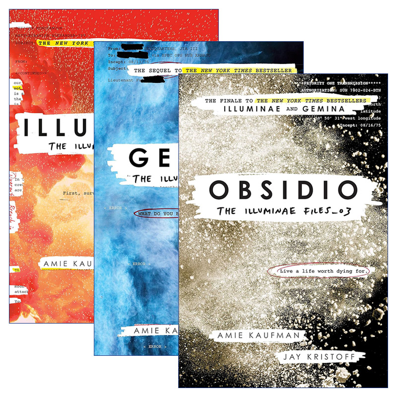 星谜档案系列3册英文原版