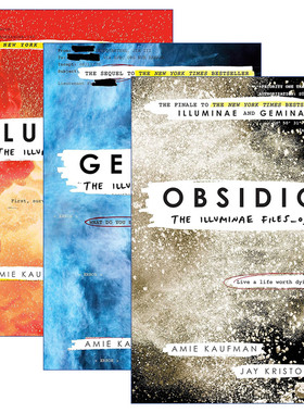 英文原版 The Illuminae Files 星谜档案系列3册 青少年科幻小说 Amie Kaufman 英文版 进口英语原版书籍