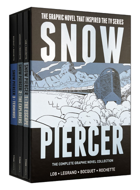 英文原版 Snowpiercer 1-3 Boxed Set 雪国列车原版漫画盒装收藏版 英文版 进口英语原版书籍