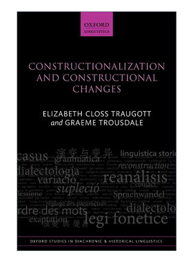 英文原版 Constructionalization and Constructional Changes 构式化与构式演变 牛津历史语言学研究系列 英文版 进口英语原版书