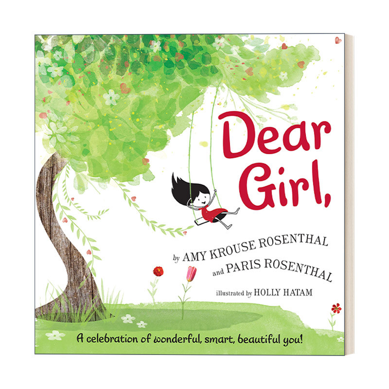 英文原版绘本 Dear Girl 亲爱的姑娘 Paris Rosenthal 低幼性别认知启蒙亲子共读 精装绘本 英文版 进口英语原版书籍