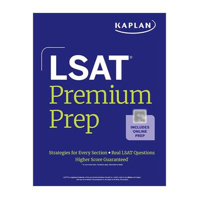 英文原版 LSAT Prep Plus 2025 卡普兰 美国法学院入学考试备考 含在线资源 英文版 进口英语原版书籍
