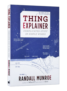 英文原版 Thing Explainer 万物解释者 比尔盖茨书单推荐 what if作者 兰道尔门罗 科普热点读物书籍 精装 英文版 进口英语书