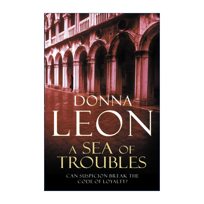 英文原版 A Sea Of Troubles 致命之海 基多·布鲁内蒂探案系列 唐娜·莱昂 英文版 进口英语原版书籍