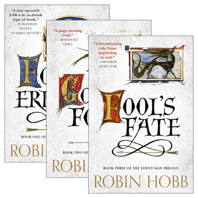 英文原版 The Tawny Man Trilogy 刺客后传系列3册 刺客正传作者Robin Hobb 英文版 进口英语原版书籍