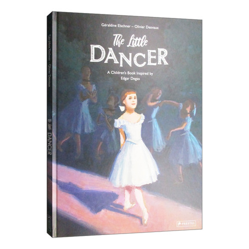 英文原版绘本 The Little Dancer 小舞者 受德加启发的绘本 精装 英文版 进口英语原版书