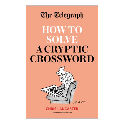 英文原版 The Telegraph How To Solve a Cryptic Crossword 每日电讯报 如何解开密码字谜 英文版 进口英语原版书籍