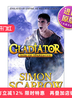英文原版 Gladiator Son of Spartacus 角斗士3 西蒙·斯卡罗 畅销青少年古罗马战斗小说 英文版 进口英语原版书籍