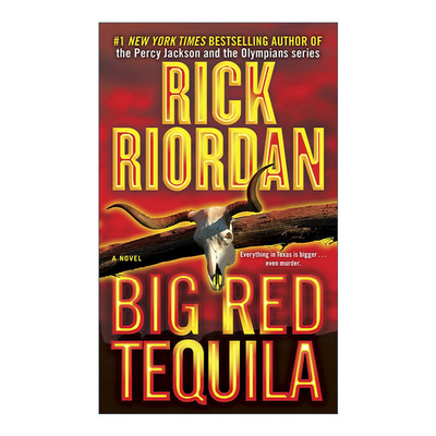 英文原版 Big Red Tequila Tres Navarre 01 特雷斯纳瓦荷系列1 大红龙舌兰酒 惊悚悬疑小说 Rick Riordan 英文版 进口英语书籍