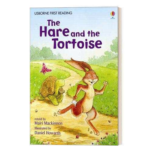 英文原版 The Hare and the Tortoise 龟兔赛跑 First Reading Level Four 袖珍本口袋书 英文版 进口英语原版书籍