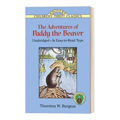 英文原版 The Adventures of Paddy the Beaver 桑顿 伯吉斯动物故事书 海狸帕迪历险记 英文版 进口英语原版书籍