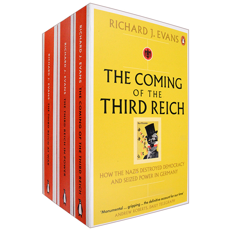英文原版 the third reich trilogy 第三帝国三部曲 英文版 进口英语