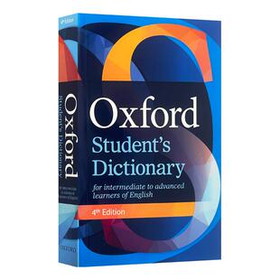 英文原版 Oxford Student's Dictionary of English 牛津学生英语词典 第四版 英文版 进口英语原版书籍