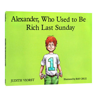 儿童图画书 Who Used 汪培珽书单 书籍 Rich Sunday学会存钱 英文原版 Last 亚历山大上周日非常富有 Alexander 进口英语原版