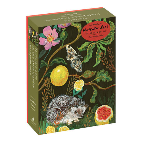 英文原版 Nathalie Lété In the Dark Garden 500-Piece Puzzle 在黑暗的花园  500片拼图500-Piece Puzzle 进口英语书籍