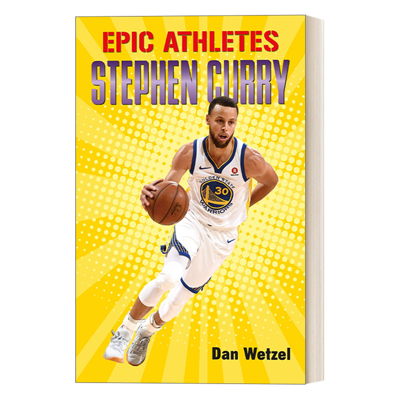 英文原版绘本 Epic Athletes Stephen Curry传奇运动员传记系列斯蒂芬·库里英文版进口英语原版书籍